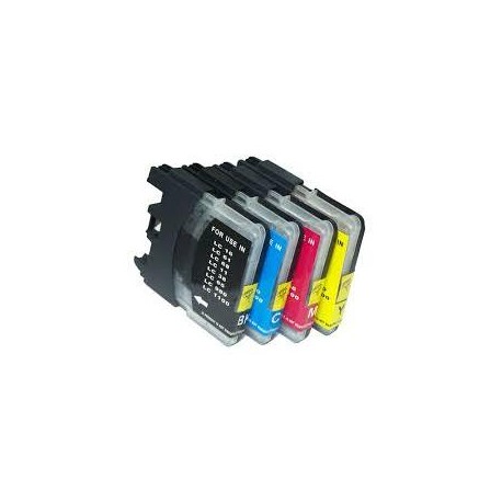 18MLL Brother Compatible LC61Y  LC980Y LC1100Y ALTA CAPACITA