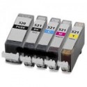 Nero 10ml con chip per Canon Ip3600/IP4600/MP540/MP620/630