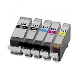 Nero 10ml con chip per Canon Ip3600/IP4600/MP540/MP620/630