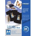 Dark T-shirt transfer paper,120g/m2  A4 5 Fogli